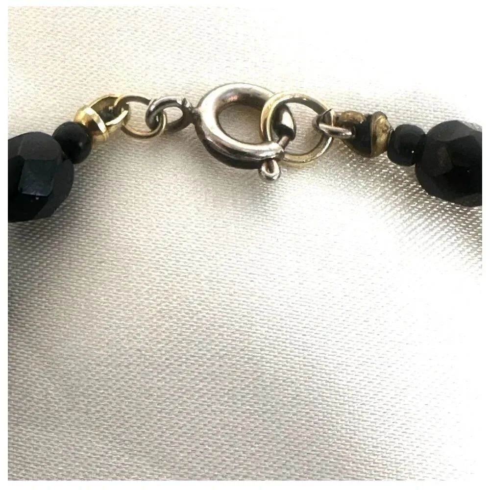 Black beaded bracelet - Picture 7 of 7